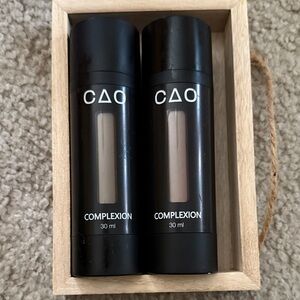 Complexion Cream - cool 6 espresso and warm 6 mocha liquid make up 30 ml CAO